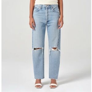 Agolde 90s Mid Rise Loose Fit in Captured